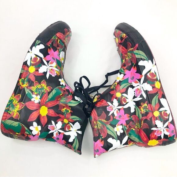 Converse X PatBo Chuck Taylor All Star Shroud Black Colorful Floral Hi Sneakers - Picture 9 of 16